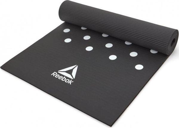 Reebok 7mm Spots Siyah Yoga Matı RAMT-12235BK - Image 1