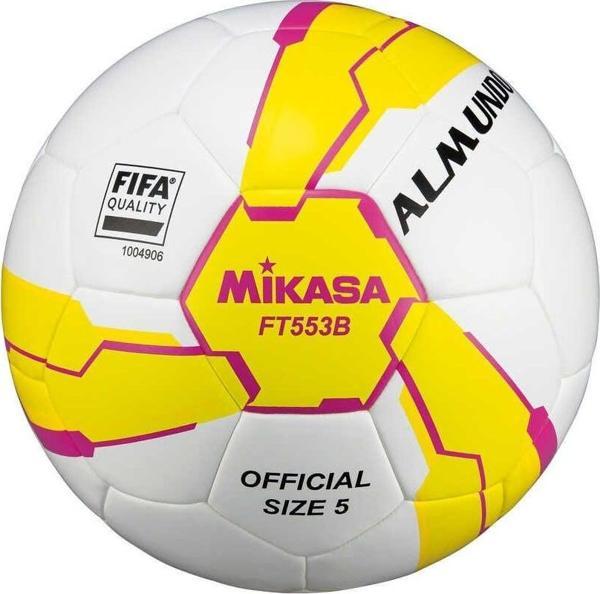 Mikasa FT553B-YP No5 Sentetik Deri Hibrit Futbol Topu - Image 1