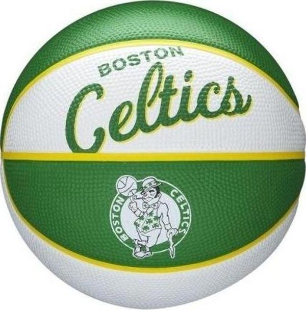 Wilson NBA Team Retro Mini Basketbol Topu WTB3200XBBOS - Image 1