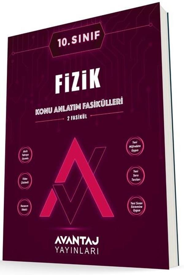 Avantaj 10. Sınıf Fizik Konu Anlatım Fasikülleri 2023 - Avantaj Yayınları - Image 1