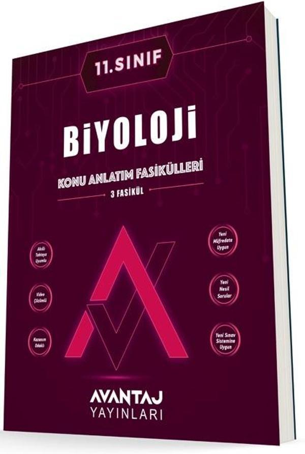 Avantaj 11. Sınıf Biyoloji Konu Anlatım Fasikülleri 2023 - Avantaj Yayınları - Image 1