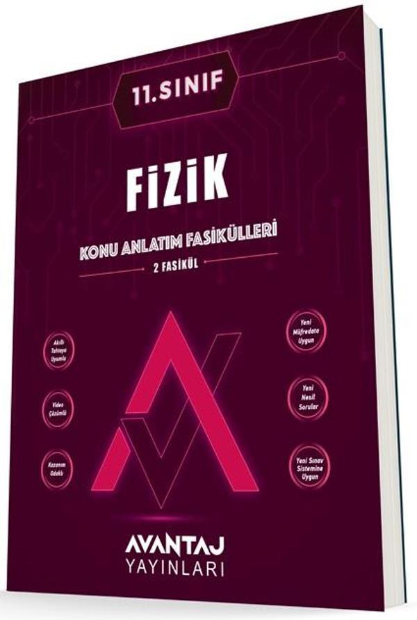 Avantaj 11. Sınıf Fizik Konu Anlatım Fasikülleri 2023 - Avantaj Yayınları - Image 1