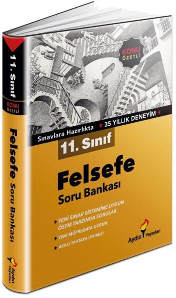 Aydın 2024 11. Sınıf Felsefe Konu Özetli Soru Bankası - Aydın Yayınları - Image 1
