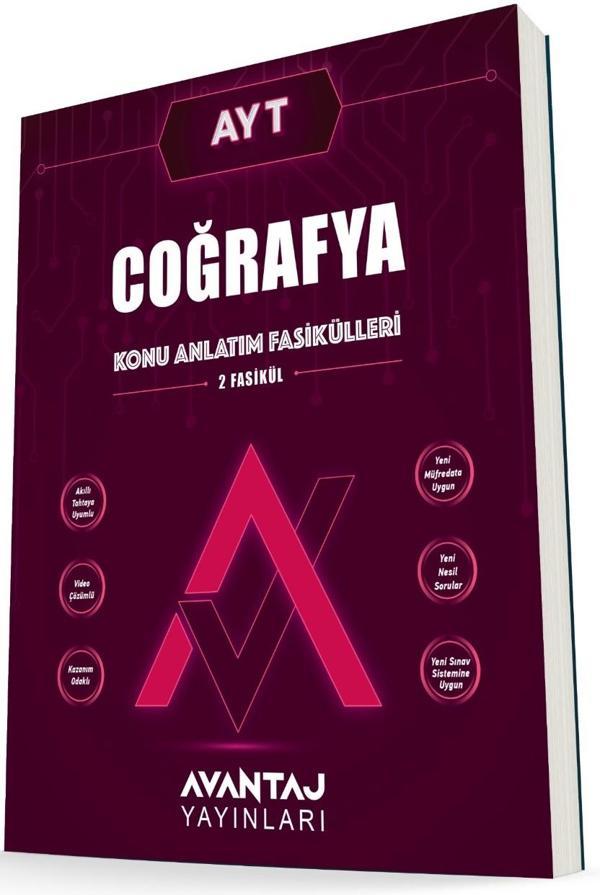 Avantaj Ayt Coğrafya Konu Anlatım Fasikülleri 2023 - Avantaj Yayınları - Image 1
