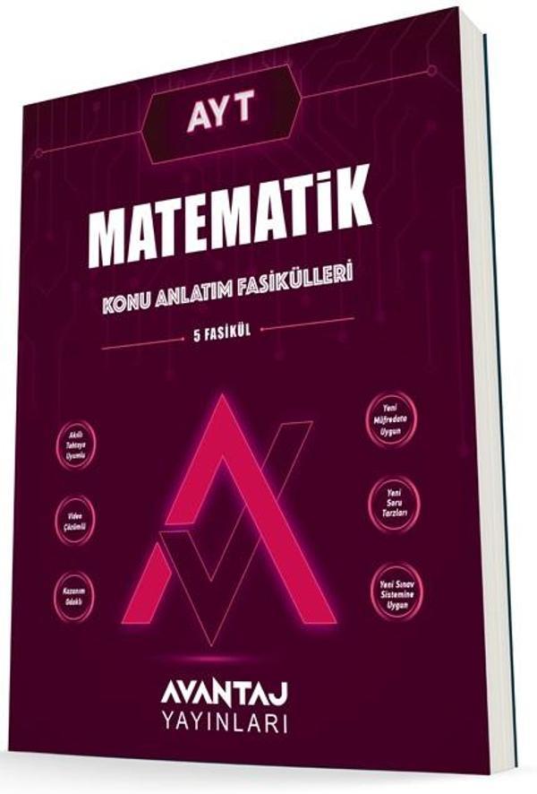 Avantaj Ayt Matematik Konu Anlatım Fasikülleri 2023 - Avantaj Yayınları - Image 1