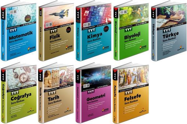 Adın Yayınları 2024 Tyt Soru Bankası Seti 9 Kitap - Aydın Yayınları - Image 1