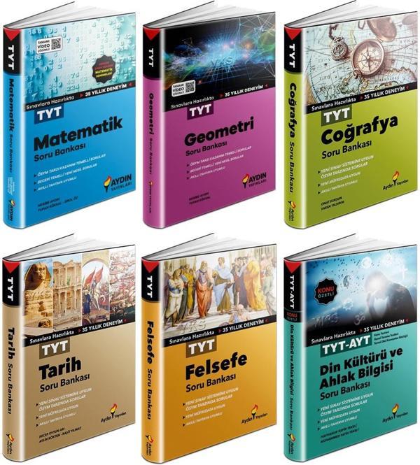 Adın Yayınları 2024 Tyt Sözel Eşit Ağırlık Soru Bankası Seti 6 Kitap - Aydın Yayınları - Image 1