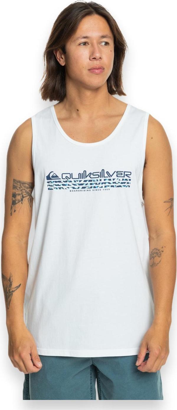 Quiksilver Eqyzt07662 Omni Fills Tank Atlet Beyaz Erkek Atlet - Image 1