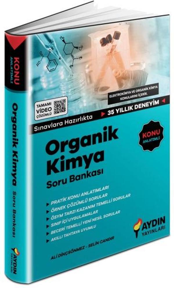 Aydın 2024 Ayt Organik Kimya Konu Özetli Soru Bankası - Aydın Yayınları - Image 1