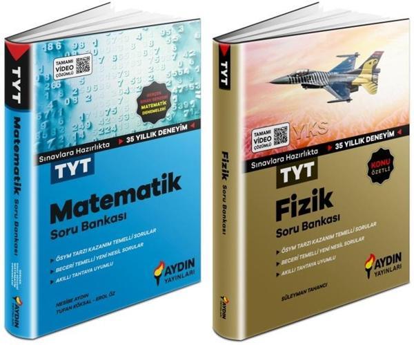 Aydın 2024 Tyt Matematik + Fizik Soru Seti 2 Kitap - Aydın Yayınları - Image 1