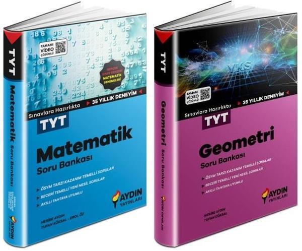 Aydın 2024 Tyt Matematik + Geometri Soru Seti 2 Kitap - Aydın Yayınları - Image 1