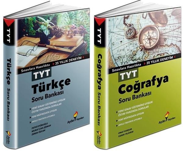 Aydın 2024 Tyt Türkçe + Coğrafya Soru Seti 2 Kitap - Aydın Yayınları - Image 1