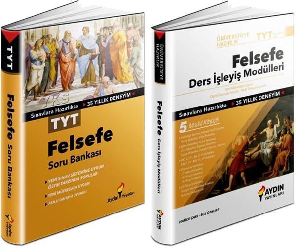 Aydın 2024 Tyt Felsefe Soru + Ders İşleyiş Seti 2 Kitap - Aydın Yayınları - Image 1