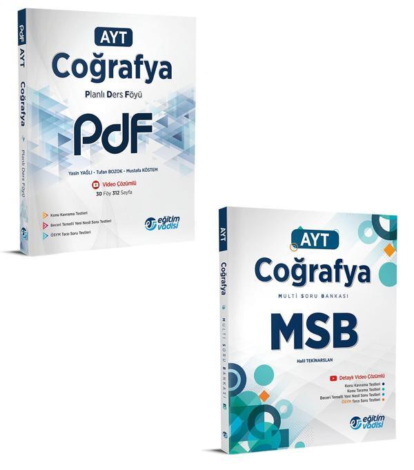 Eğitim Vadisi 2024 Ayt Coğrafya Pdf + Msb Seti 2 Kitap - Eğitim Vadisi - Image 1