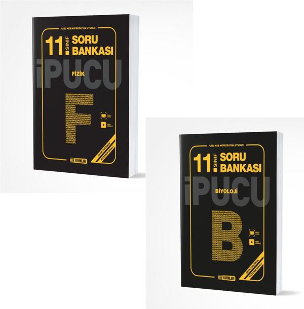 Hız 11. Sınıf Fizik + Biyoloji Soru Bankası Seti 2 Kitap 2023 - Hız Yayınları - Image 1