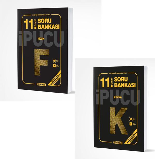 Hız 11. Sınıf Fizik + Kimya Soru Bankası Seti 2 Kitap 2023 - Hız Yayınları - Image 1