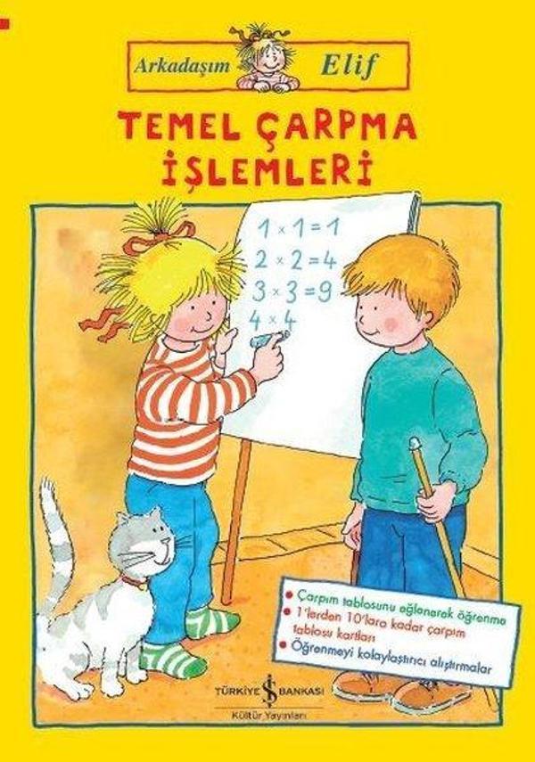 Temel Çarpma İşlemleri-Arkadaşım Elif - İş Bankası Kültür Yayınları - Image 1