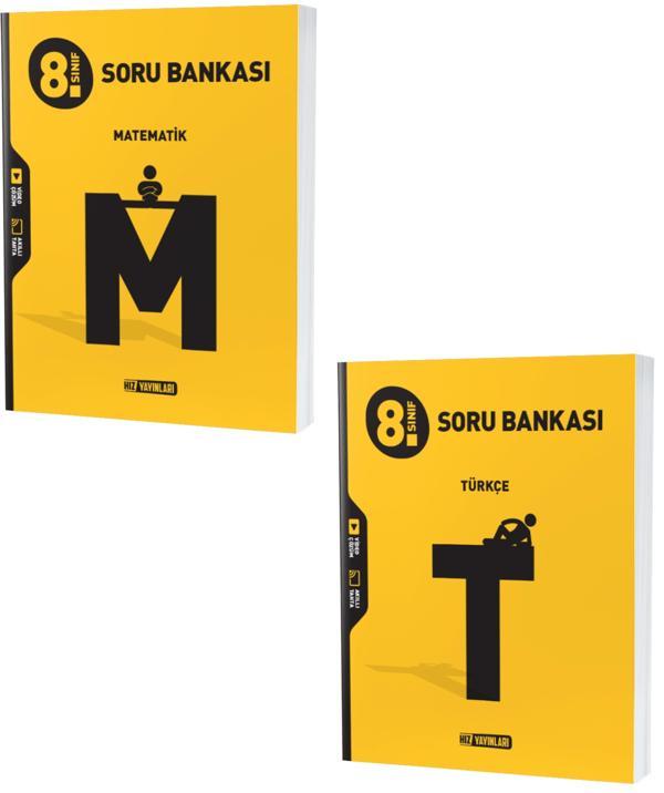 Hız Lgs 2024 8. Sınıf Matematik + Türkçe Soru Seti 2 Kitap - Hız Yayınları - Image 1
