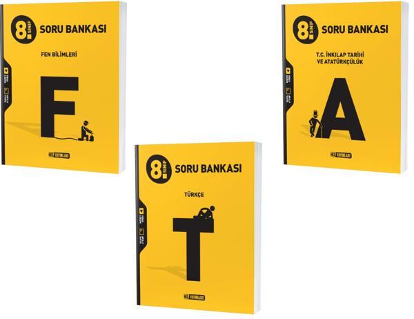 Hız Lgs 2024 8. Sınıf Fen Bilimleri + Türkçe + İnkılap Tarihi Soru Seti 3 Kitap - Hız Yayınları - Image 1