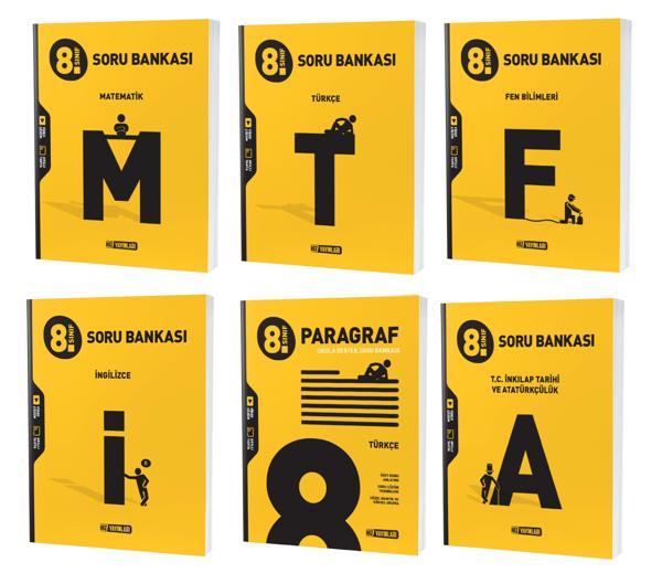 Hız Lgs 2024 8. Sınıf Matematik Türkçe Fen İnkılap Tarihi İngilizce Paragraf Soru Seti 6 Kitap - Hız Yayınları - Image 1