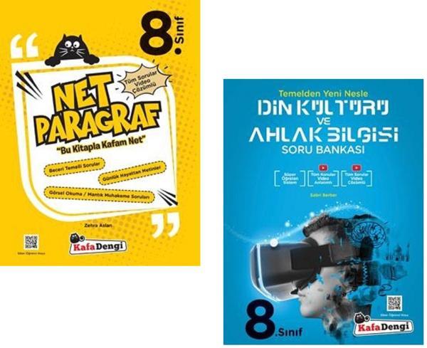 Kafadengi 2024 8. Sınıf Lgs Paragraf + Din Kültürü Kafası Soru Seti 2 Kitap - Kafa Dengi - Image 1