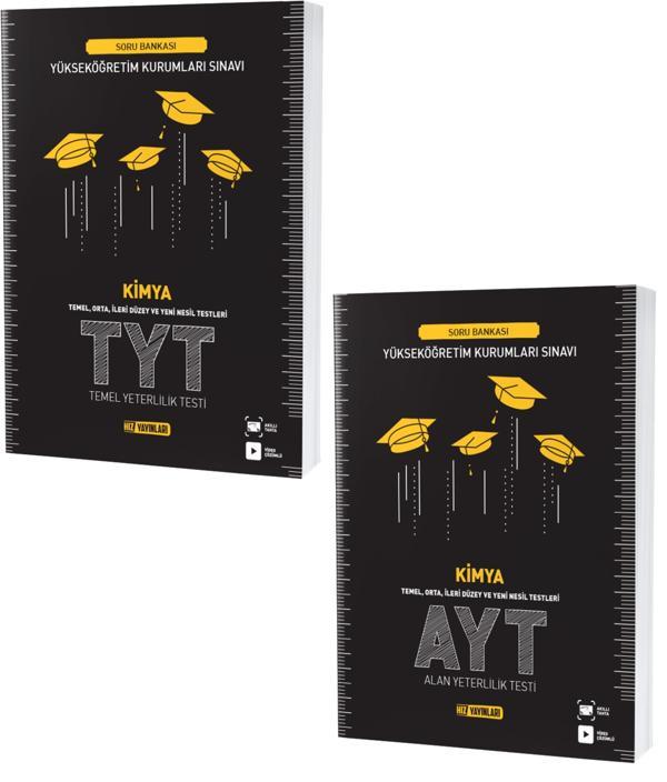 Hız Yayınları 2024 Tyt Ayt Kimya Soru Bankası Seti 2 Kitap - Hız Yayınları - Image 1