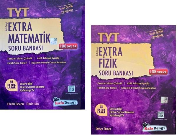 Kafadengi 2024 Tyt Matematik + Fizik Extra Soru Seti 2 Kitap - Kafa Dengi - Image 1