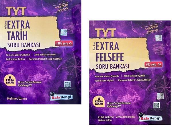 Kafadengi 2024 Tyt Tarih + Felsefe Extra Soru Seti 2 Kitap - Kafa Dengi - Image 1