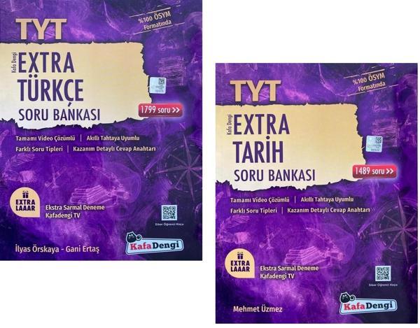 Kafadengi 2024 Tyt Türkçe + Tarih Extra Soru Seti 2 Kitap - Kafa Dengi - Image 1