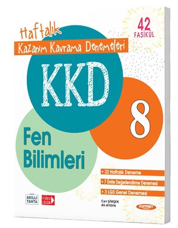 Kurmay 2024 8. Sınıf Fen Bilimleri Kazanım Kavrama Denemeleri 42 Fasikül - Kurmay Yayınları - Image 1