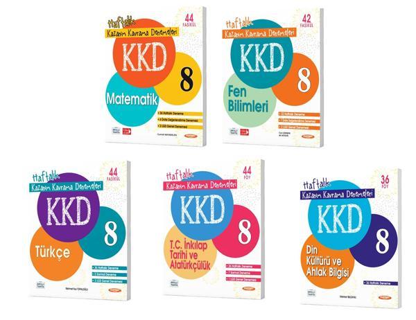 Kurmay 2024 8. Sınıf Kazanım Kavrama Denemeleri Kkd Seti 5 Kitap - Kurmay Yayınları - Image 1