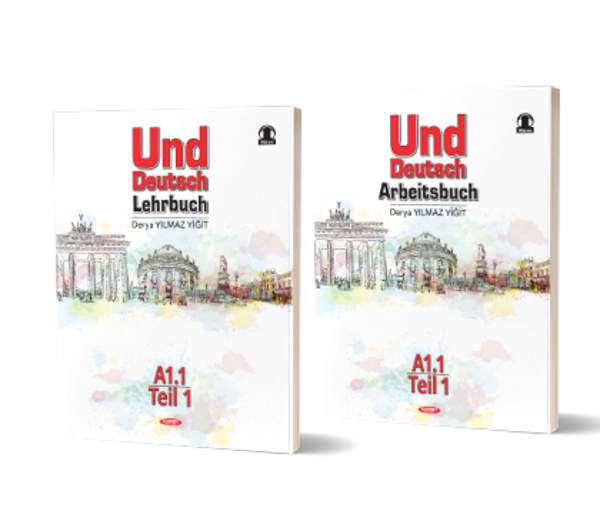 Kurmay Elt 2024 9. Sınıf Almanca Und Deutsch Lehrbuch A1.1 Teil 1 - Kurmay Yayınları - Image 1