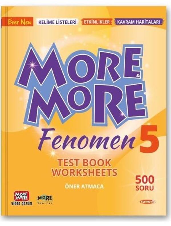 More & More 2024 5. Sınıf Fenomen Test Book - Kurmay Yayınları - Image 1