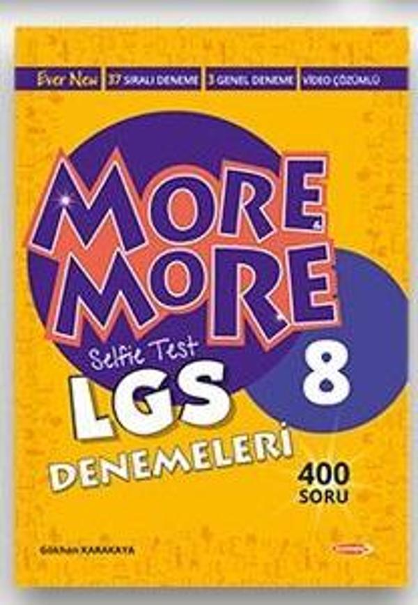 More & More 2024 8. Sınıf Lgs Selfie Test - Kurmay Yayınları - Image 1