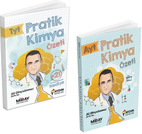 Miray 2024 Tyt Ayt Pratik Kimya Özeti Cep Kitabı Seti 2 Kitap - Miray Yayınları - Image 1