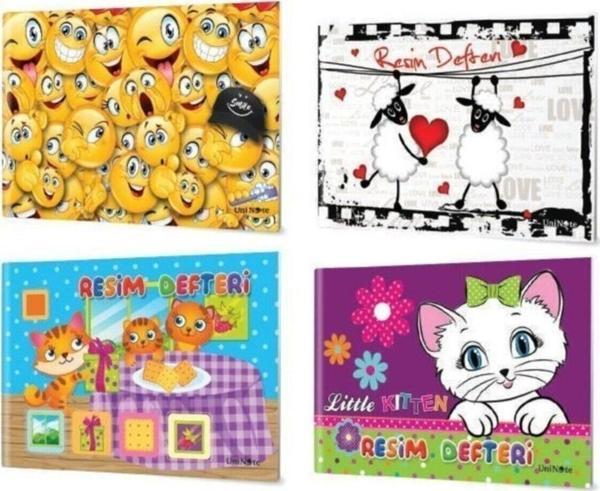 ÇINAR DEFTER 40 Yaprak A4 Büyük Boy Resim Defteri 3 Adet - Image 1