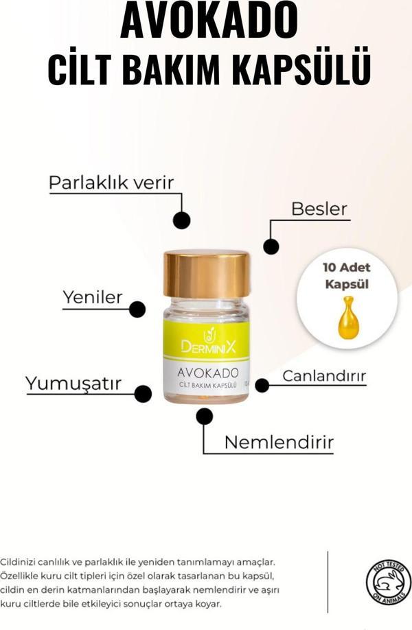 Derminix Avokado Cilt Bakım Kapsül Serumu - Image 1