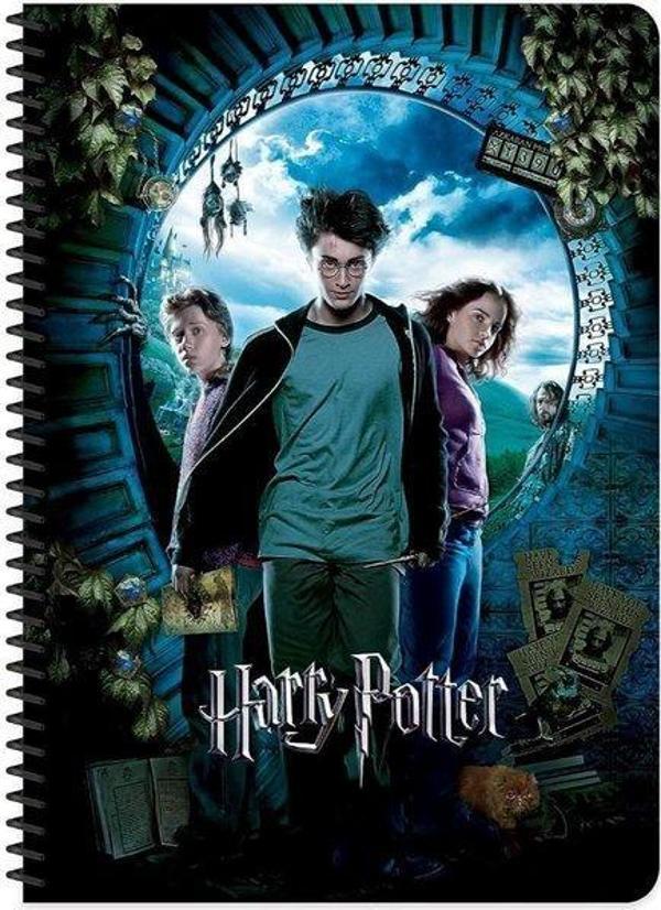 Harry Potter A5 60 Yp.Kar.Spr.Karton Kapak Defter - Image 1