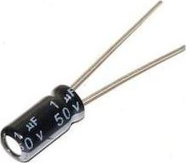 1uF 50V Elektrolitik Kondansatör - 20 Adet - Image 1