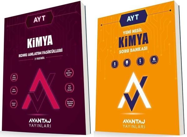 Avantaj Ayt Kimya Konu + Soru Bankası Seti 2 Kitap 2023 - Avantaj Yayınları - Image 1