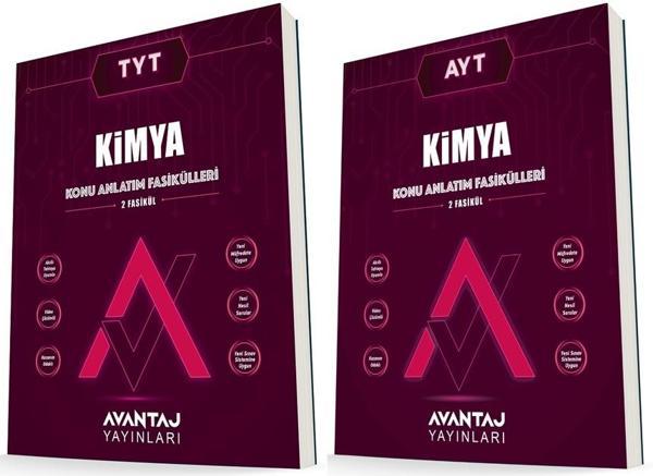 Avantaj Tyt Ayt Kimya Konu Anlatım Fasikülleri 2 Seti Kitap 2023 - Avantaj Yayınları - Image 1