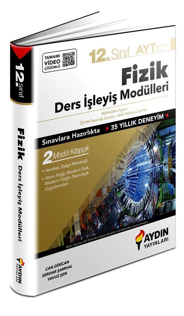 Aydın 2024 12. Sınıf Fizik Ders İşleyiş Modülleri - Aydın Yayınları - Image 1