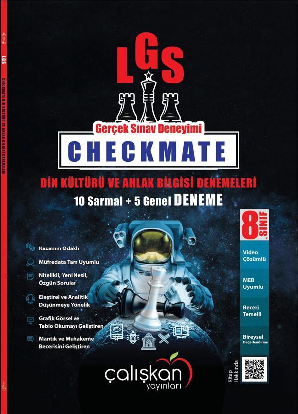 Çalışkan 8. Sınıf Lgs Din Kültürü Checkmate Branş Denemesi 2023 - Çalışkan Yayınları - Image 1