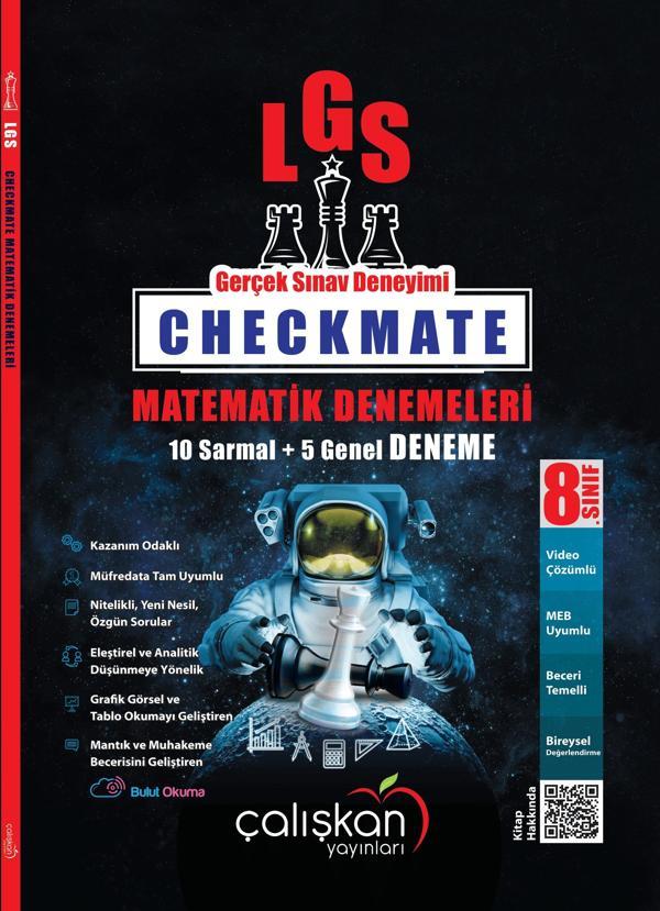 Çalışkan 8. Sınıf Lgs Matematik Checkmate Branş Denemesi 2023 - Çalışkan Yayınları - Image 1