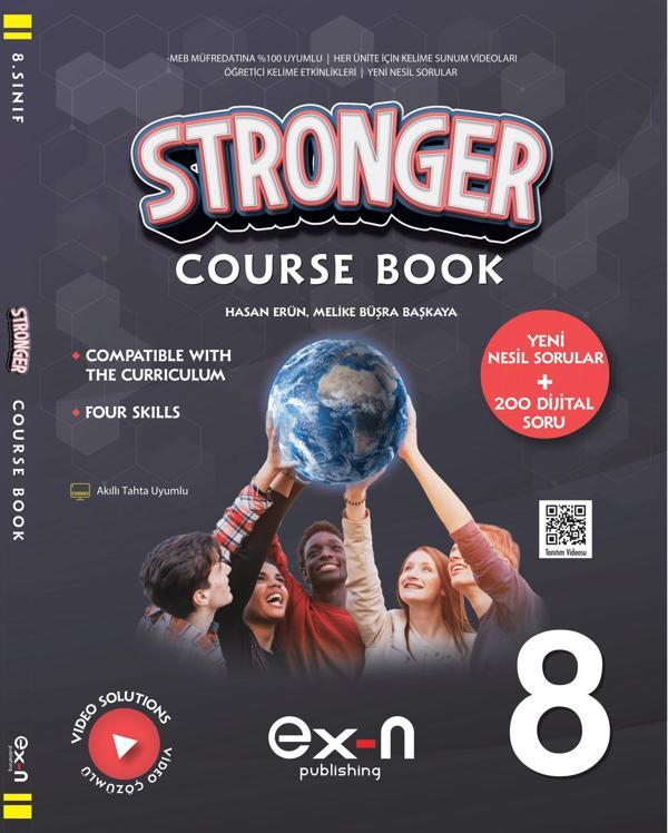 Çalışkan 8. Sınıf Lgs Stronger With English Course Book 2023 - Çalışkan Yayınları - Image 1