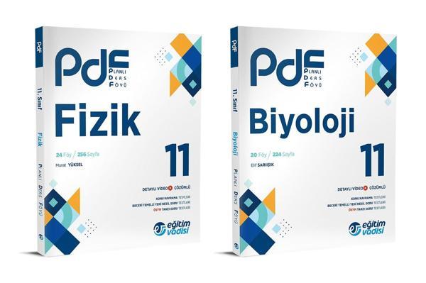 Eğitim Vadisi 2024 11. Sınıf Fizik + Biyoloji Pdf Seti 2 Kitap - Eğitim Vadisi - Image 1