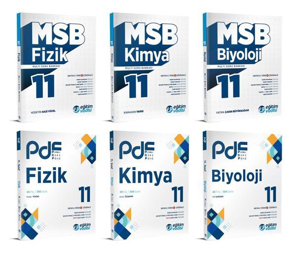 Eğitim Vadisi 2024 11. Sınıf Fizik + Kimya + Biyoloji Pdf + Soru Seti 6 Kitap - Eğitim Vadisi - Image 1