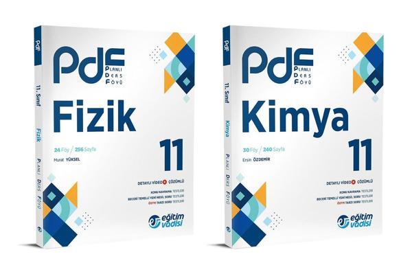 Eğitim Vadisi 2024 11. Sınıf Fizik + Kimya Pdf Seti 2 Kitap - Eğitim Vadisi - Image 1