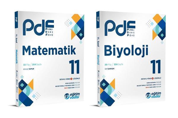 Eğitim Vadisi 2024 11. Sınıf Matematik + Biyoloji Pdf Seti 2 Kitap - Eğitim Vadisi - Image 1