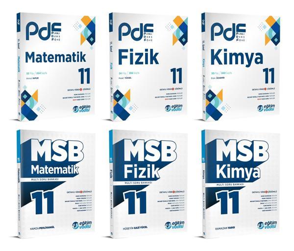 Eğitim Vadisi 2024 11. Sınıf Matematik + Fizik + Kimya Pdf + Soru Seti 6 Kitap - Eğitim Vadisi - Image 1
